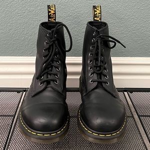 Dr. Martens Black Boots - Men’s Size 10 - Hardly Worn!!